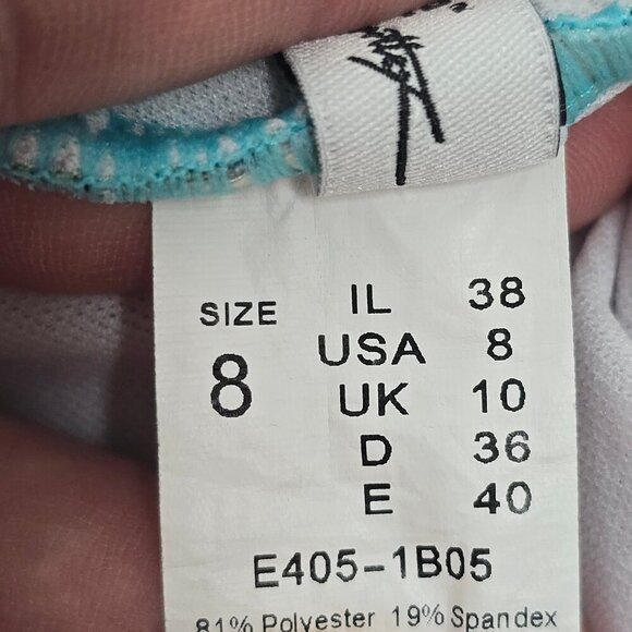 Profile by Gottex Jasmin Colorful Ruched Bandeau Tankini Top - Picture 9 of 11